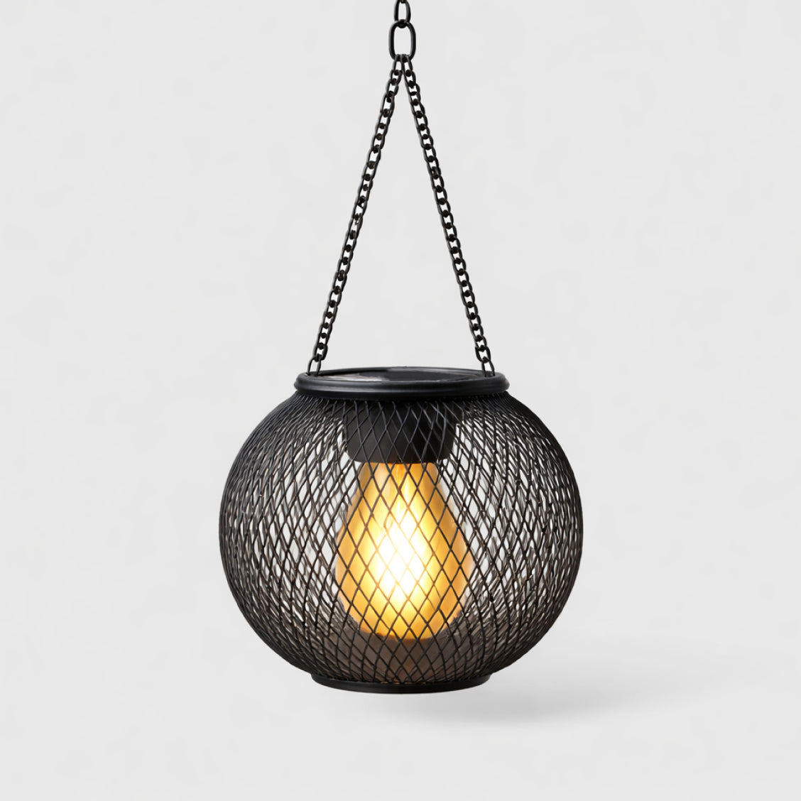 Solar Mesh Outdoor Lantern