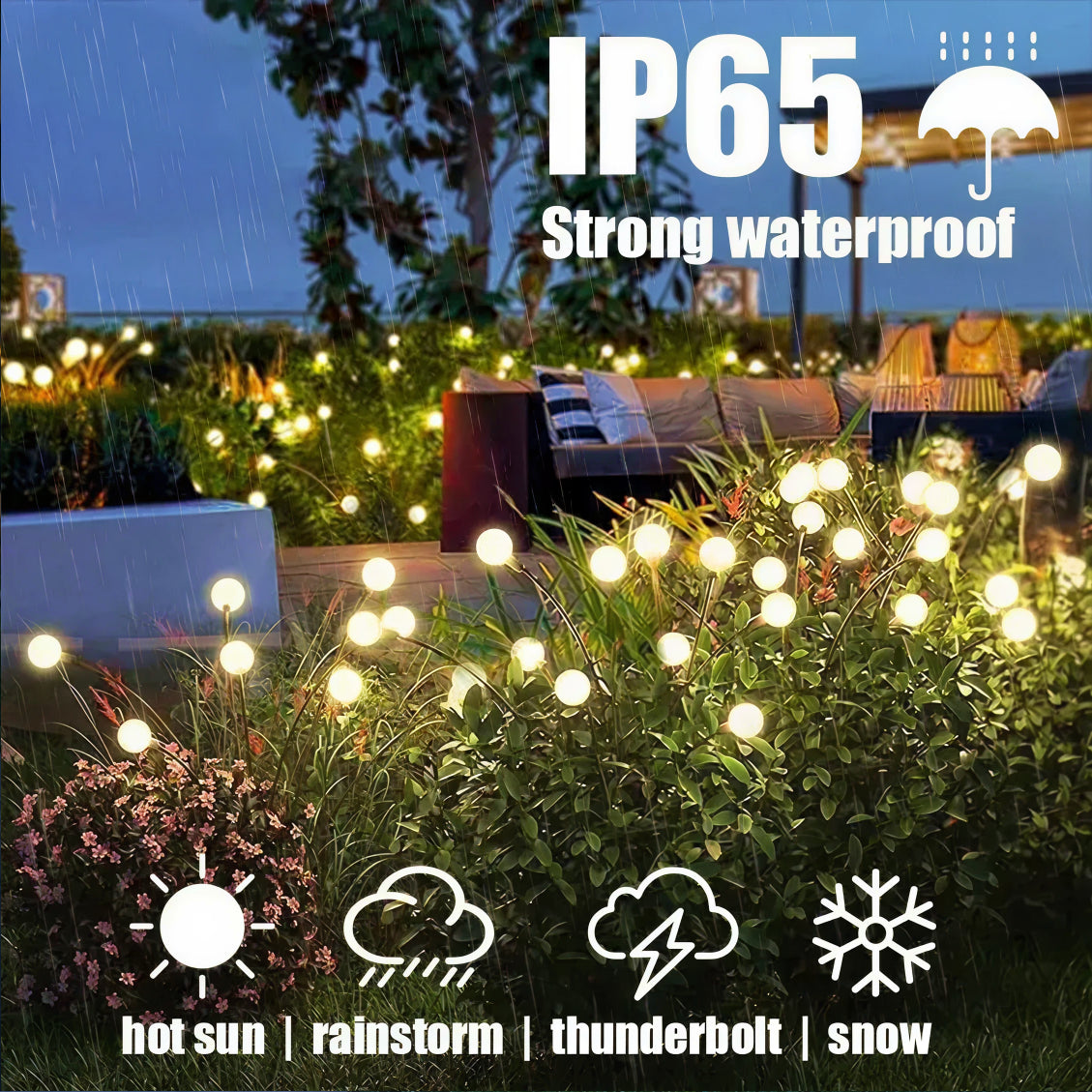 FireFly Solar Garden Lights